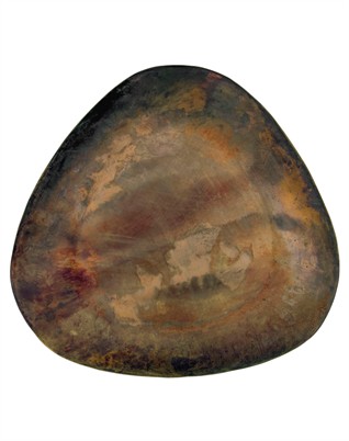 Tafa Tablett - Antique Brass - 30 x 30 Cm